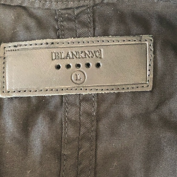 BLANKNYC Woven Moto Jacket NWT Blank NYC - Picture 3 of 6